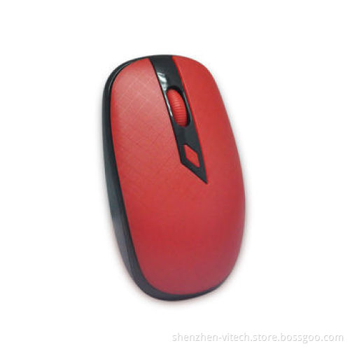 Wireless optical mouse with cute design and different colorsNew